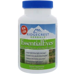 Комплекс для захисту та покращення зору RidgeCrest Herbals (EssentialEyes) 120 капсул