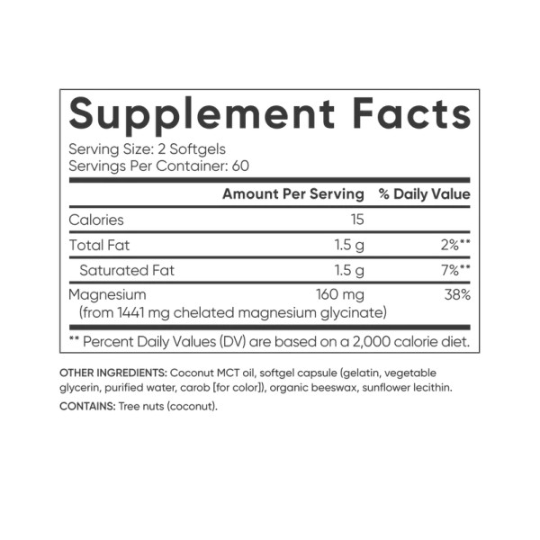 Магній Гліцинат 160мг Sport Research (Magnesium Glycinate 160mg)
