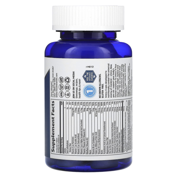 Стрес-X захист від стресу Trace Minerals Research  (Stress-X) 