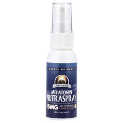 Мелатонин спрей Source Naturals (Nutraspray melatonin) 1.5 мг 59 мл со вкусом апельсина