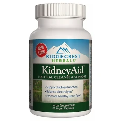 Комплекс підтримки функції нирок RidgeCrest Herbals (KidneyAid) 60 капсул