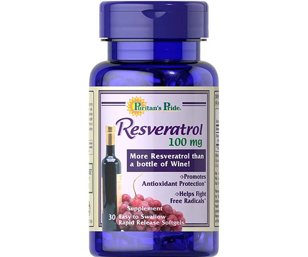 Ресвератрол Puritan's Pride  (Resveratrol) 100 мг 