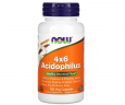 Пробіотики NOW Foods (4x6 Acidophilus) 4 млрд КУО 