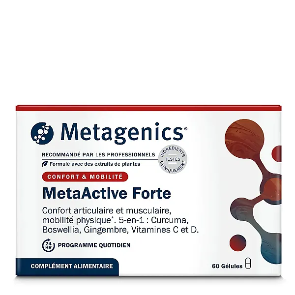 МетаАктів Форте - КуркуДін Форте Metagenics (MetaActive Forte - CurcuDyn Forte)