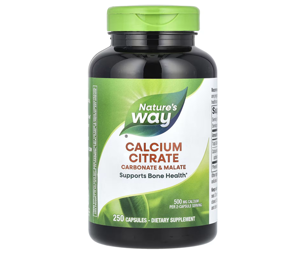 Цитрат кальцію Nature's Way  (Calcium Citrate) 500 мг 100 капсул