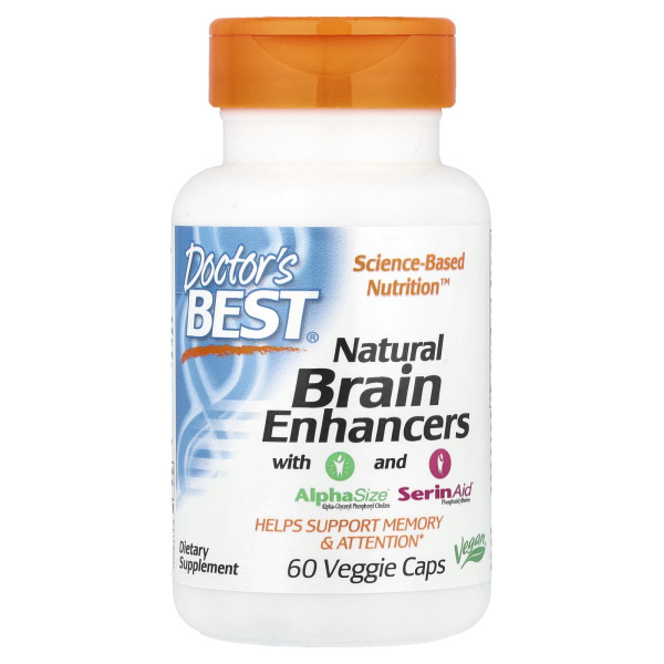 Добавка для мозга Doctor's Best (GPC и PS Brain Enhancers) 60 капсул