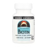 Біотин Source Naturals (Biotin) 5000 мкг 60 таблеток 