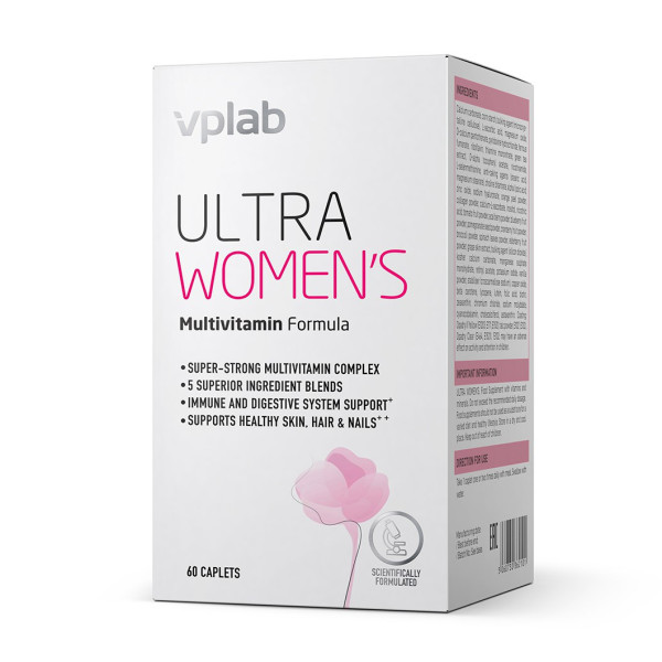 Мультивітамінна формула для жінок VPLab (Ultra Woman's Multivitamin Formula) 180 капсул