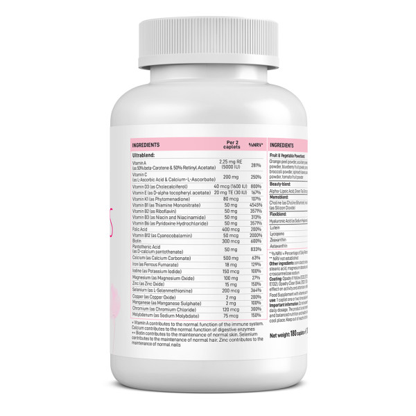 Мультивітамінна формула для жінок VPLab (Ultra Woman's Multivitamin Formula) 180 капсул