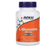 Л-Глютамін NOW Foods (L-Glutamine) 500 мг 120 капсул