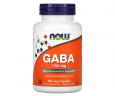 ГАМК (Гамма-аміномасляна кислота) NOW Foods (GABA) 750 мг 