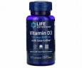 Витамин Д3 Life Extension (Vitamin D3) с йодом 5000 МЕ/1000 мкг 60 капсул