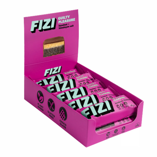 Шоколадні батончики FIZI Chocolate Bar 10 шт по 40 г