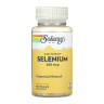Селен дріжджовий Solaray  (Selenium) 200 мкг 100 капсул