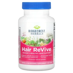 Комплекс від випадіння волосся для жінок RidgeCrest Herbals (Hair ReVive) 120 капсул