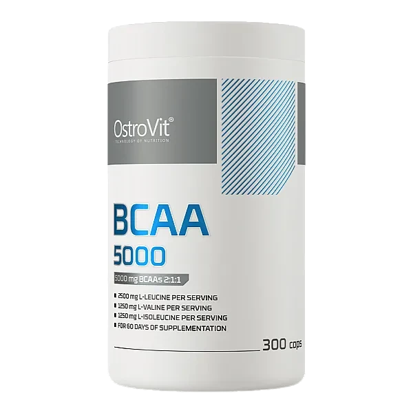Амінокислоти BCAA Ostrovit  (BCAA 5000) 300 капсул