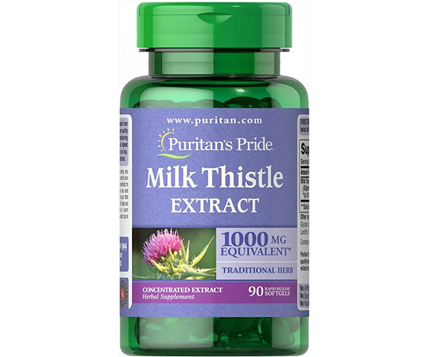 Расторопша Puritan's Pride (Milk Thistle Extract) 1000 мг 