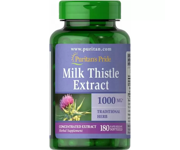 Расторопша Puritan's Pride (Milk Thistle Extract) 1000 мг 