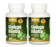 Гинкго Билоба Jarrow Formulas (Ginkgo Biloba 50:1) 60 мг 240 капсул (2 флакона по 120 капсул)
