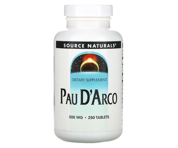 Пау Дарко Source Naturals (Pau D'Arco) 500 мг