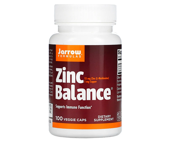 Цинк Jarrow Formulas (Zinc Balance) 15 мг 100 капсул
