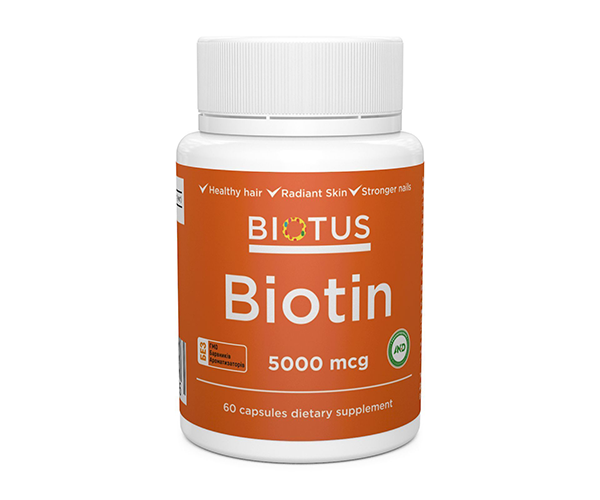 Біотин Biotus  (Biotin) 5000 мкг 