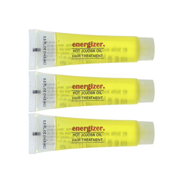 Олія жожоба Hobe Labs energizer Hot Jojoba Oil Hair Treatment 3 Reclosable Tubes 3 тюбика