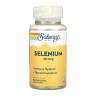 Селен дрожжевой органически связанный Solaray (Selenium) 50 мкг 100 капсул