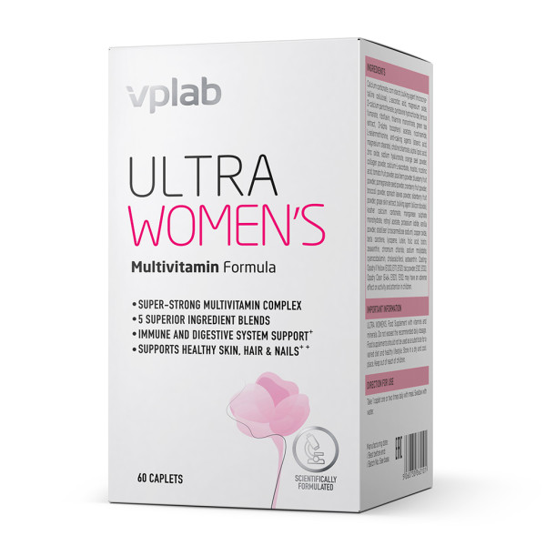 Формула Мультивітамінів Ultra Women VPLab (Ultra Women's Multivitamin Formula)