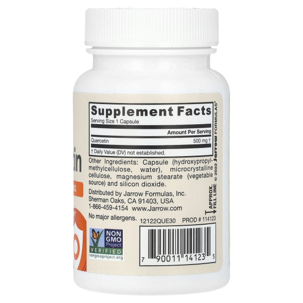 Кверцетин Jarrow Formulas (Quercetin) 500 мг 
