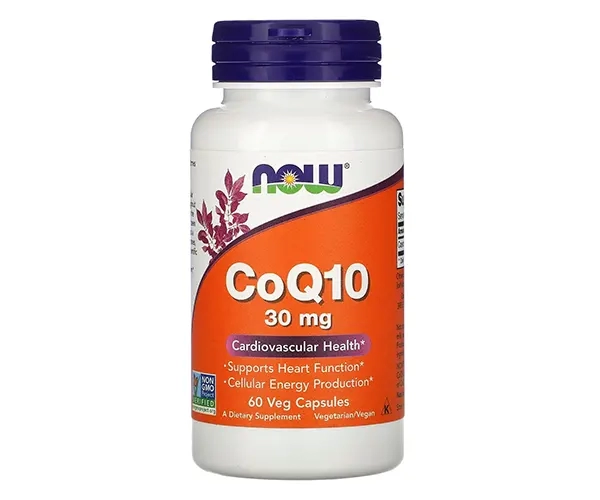 Коэнзим Q10 NOW Foods (CoQ10) 30 мг 