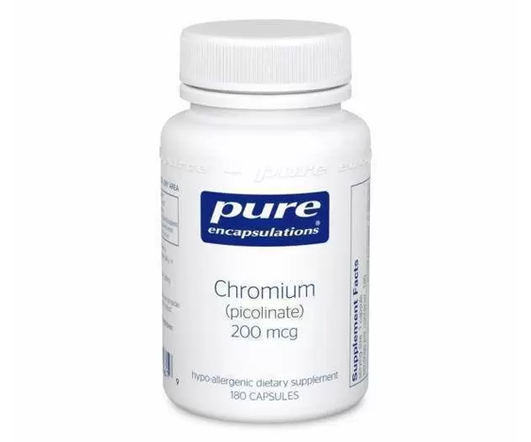 Хром піколінат Pure Encapsulations (Chromium picolinate) 200 мкг 