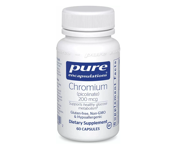 Хром піколінат Pure Encapsulations (Chromium picolinate) 200 мкг 