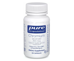 Хром піколінат Pure Encapsulations (Chromium picolinate) 200 мкг 