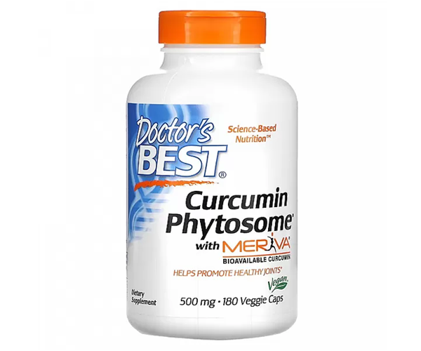 Фітосоми куркуміну Doctor's Best (Сurcumin phytosome) 500 мг 