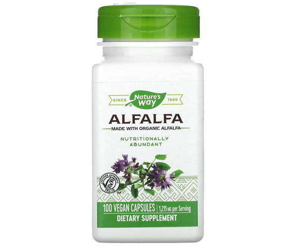 Люцерна Nature's Way (Alfalfa) 1215 мг 100 капсул