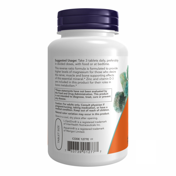 Магній та кальцій NOW Foods (Magnesium and Calcium) 800 мг/400 мг 100 таблеток