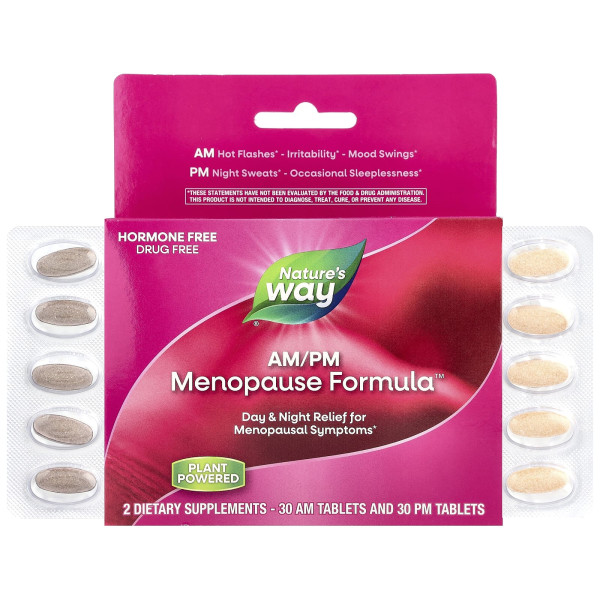 Формула для жінок Nature's Way  (AM/PM Menopause Formula) 60 таблеток