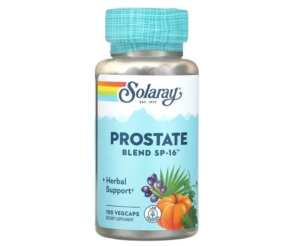 Здоровье простаты Solaray (Prostate Blend SP-16) 500 мг 100 капсул