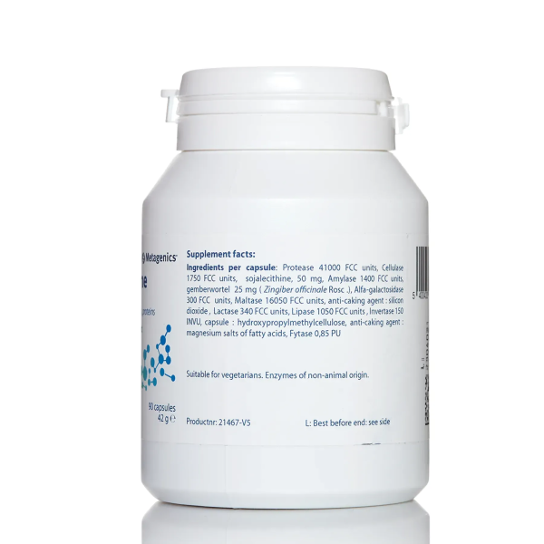 Метазим Metagenics (Metazyme) 90 капсул