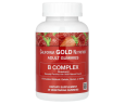 Комплекс витаминов группы B California Gold Nutrition (B Complex) 45 жевательных таблеток со вкусом клубники