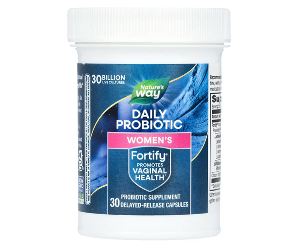 Ежедневный пробиотик с пребиотиком для женщин Nature's Way (Fortify Daily probiotic Women`s) 30 млрд КОЕ 30 капсул
