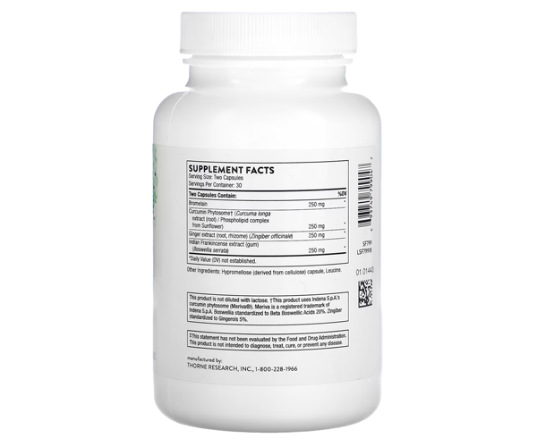 Фитопрофен Thorne Research (Phytoprofen) 60 капсул