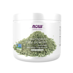 Європейська глина для обличчя Now Foods  (European Clay powder) 170 г