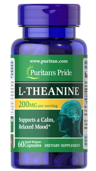 Л-Теанин Puritan's Pride ( L-Theanine) 100 мг 