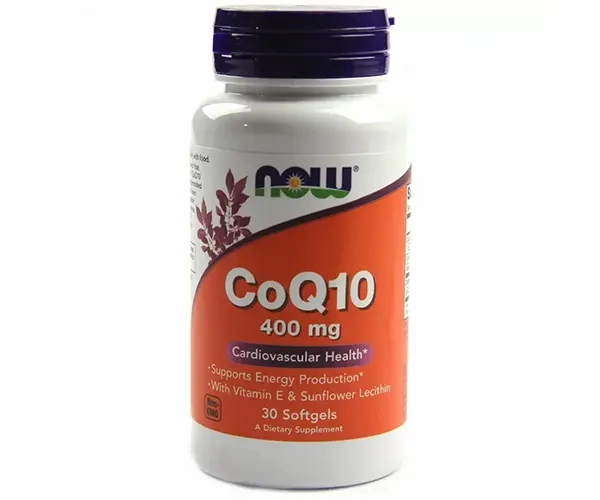 Коэнзим Q10 NOW Foods (CoQ10) 400 мг 