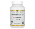 Олія криля преміальної якості California Gold Nutrition (Premium Krill Oil Superba2) 1000 мг 60 капсул