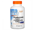 Гиалуроновая кислота и хондроитин сульфат Doctor's Best (Hyaluronic acid+Chondroitin sulfate) 50 мг/100 мг 
