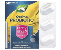 Пробіотики для жінок Nature's Way (Fortify Optima Probiotic Womens) 50 млрд 30 капсул