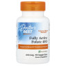 Фолат з кватрофоліком Doctor's Best  (Folate fully active with Quatrefolic) 400 мкг 90 капсул